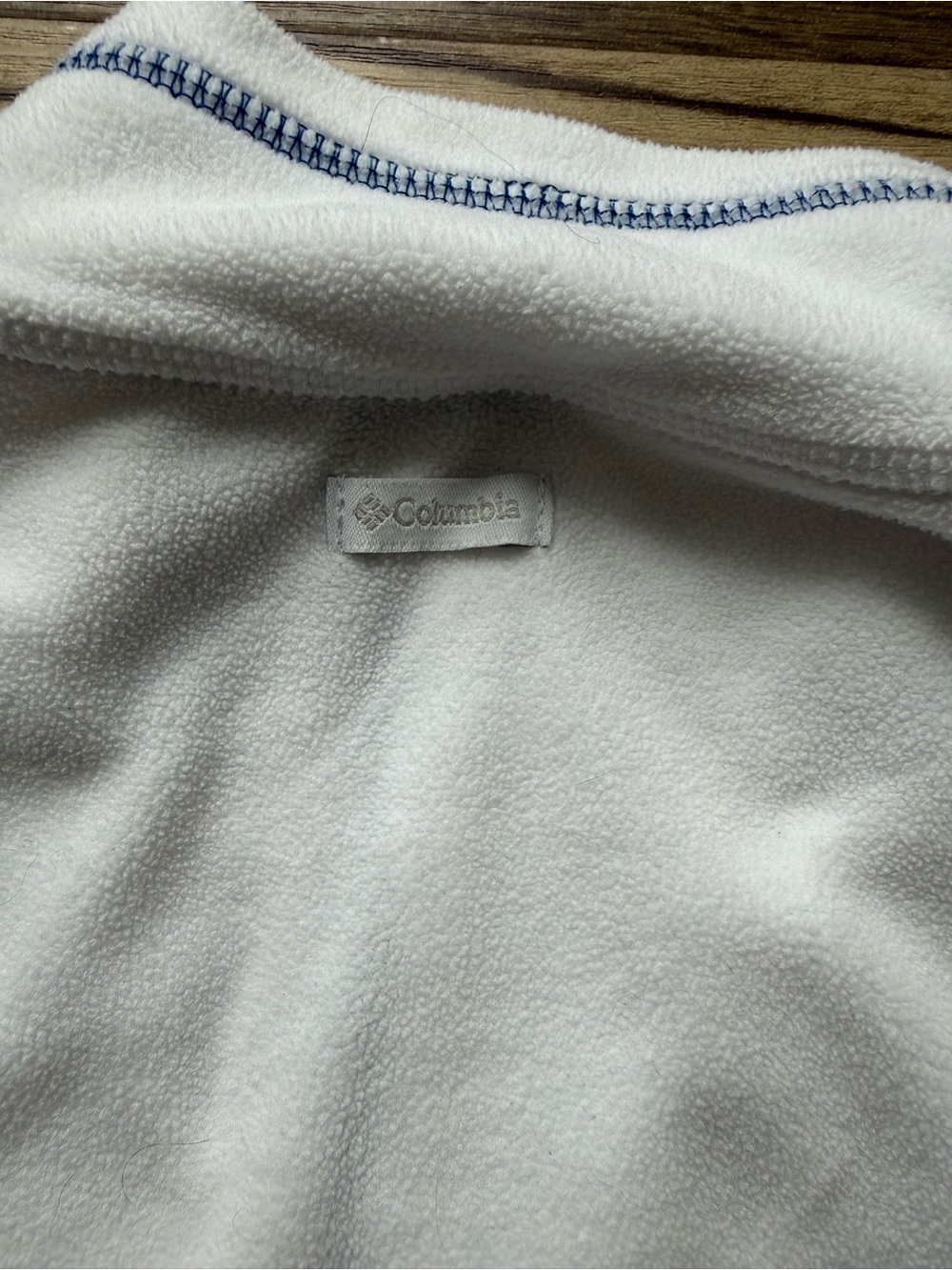 Penn State Womens M White 1/4 Zip Fleece Pullover Gameday Collegiate Athleisure - Picture 5 of 11